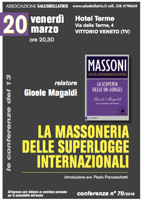 Presentazione Massoni Vittorio Veneto 2